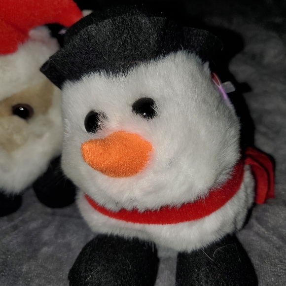 Vintage Christmas Puffkins Set of 3 - Picture 4 of 8